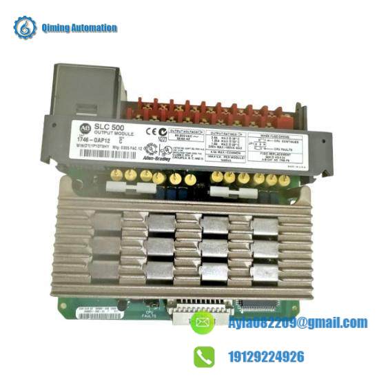 1746-oap12_ac_output_module.jpg AB 1746-OAP12 AC Output Module, Industrial Control, Precision Manufacturing