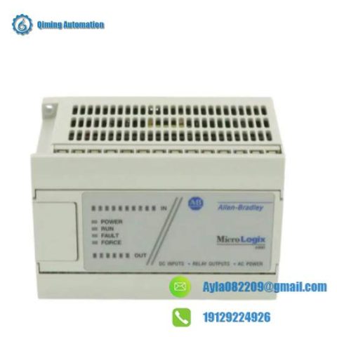 Rockwell Automation 1761-L16BWA MicroLogix 1000, 120/240VAC, 10-In-24VDC/6-Out-Relays