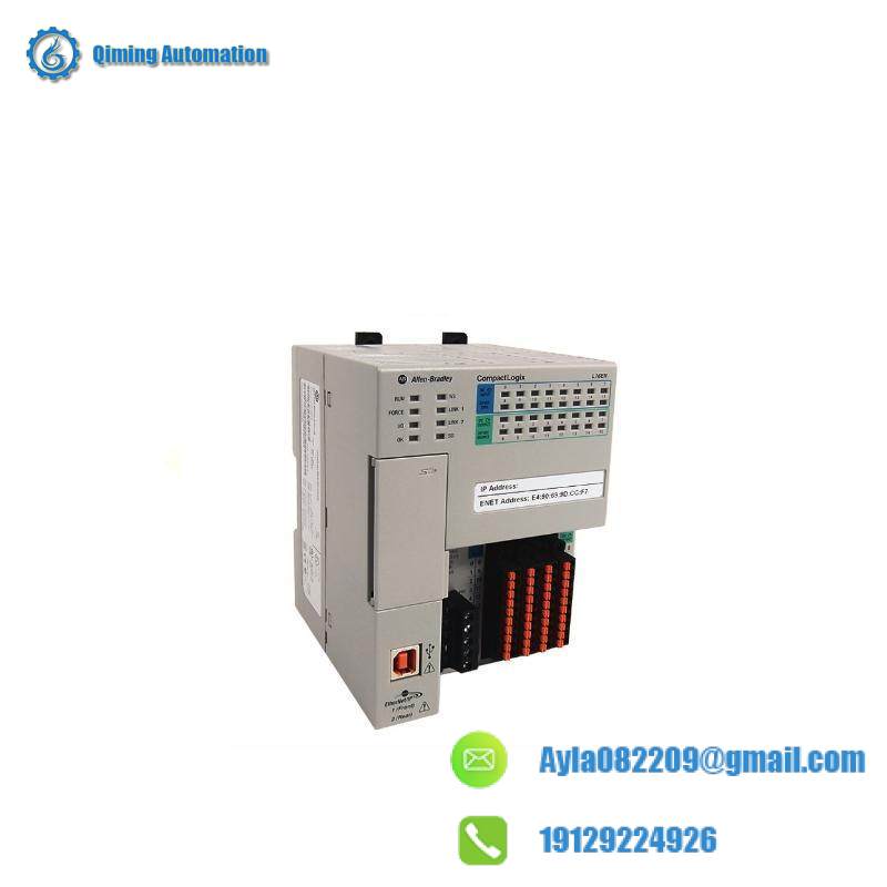 1769-l19er-bb1b_compactlogix_l19_1mb_ctlr.jpg Allen-Bradley AB 1769-L19ER-BB1B CompactLogix L19 PLC Controller