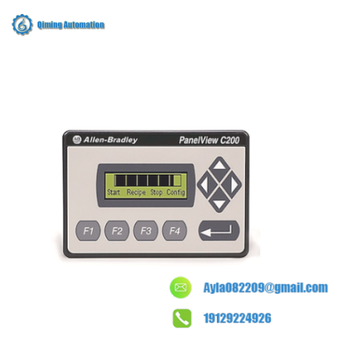 GE 2711-CF2M PanelView C200 Mono Industrial HMI System