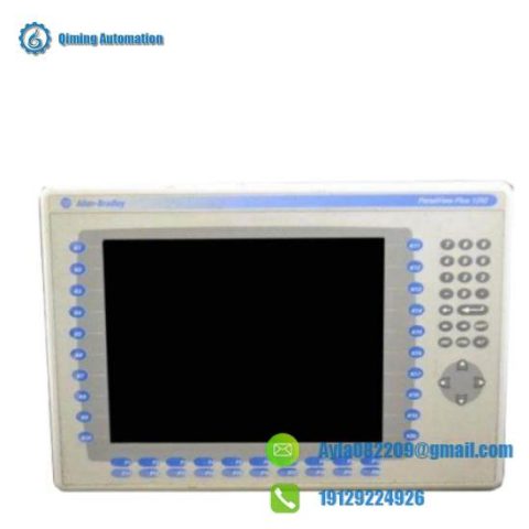 Allen-Bradley 2711P-K12C4D1 PanelView Plus 1250 Keypad/Ethernet/RS-232 64MB DC Control Panel