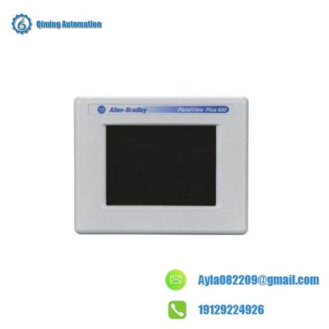 ABB PanelView Plus Terminal 2711P-T6M8D, Industrial Control Systems, High Performance HMI