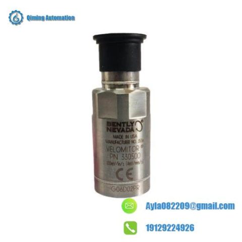 Bently Nevada 330500-02-04 Piezo-Velocity Sensor, High-Precision Machine Condition Monitoring