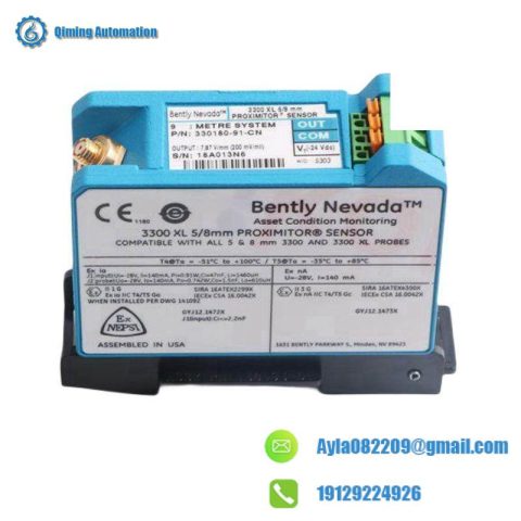 Bentley Nevada 330780-91-05 Proximity Sensor - Precise Measurement for Industrial Control