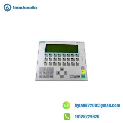 SIEMENS 6AV3617-1JC30-0AX1 Operator Panel: Industrial Control System Innovation