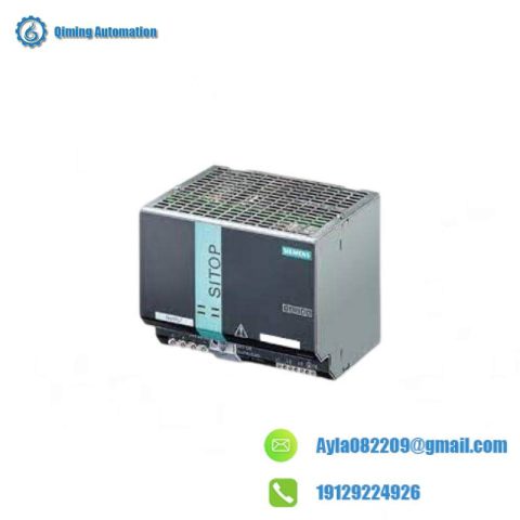 SIEMENS 6EP1336-3BA00-8AA0: Advanced Stabilized Power Supply Input
