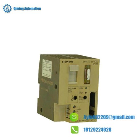 SIEMENS 6ES5100-8MA11 CPU 100 Processor Module: Industry Standard for Reliable Automation Solutions