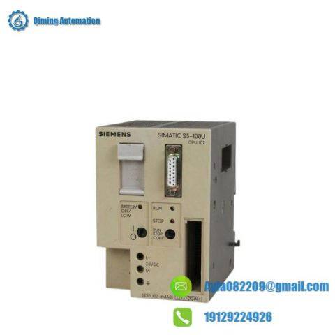 SIEMENS 6ES5102-8MA12 Central Processing Unit