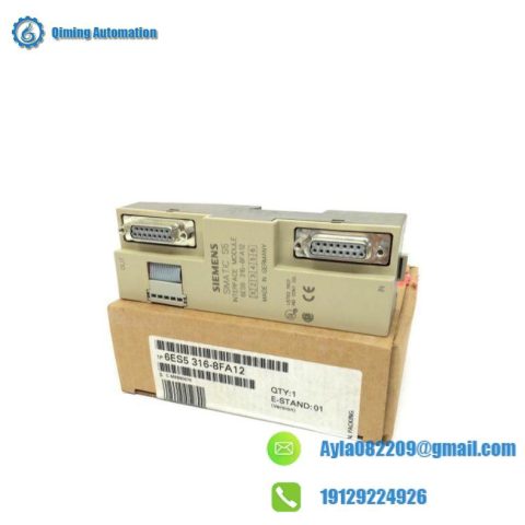 SIEMENS 6ES5316-8FA12 IM316F: High-Performance Interface Module for Advanced Automation Systems