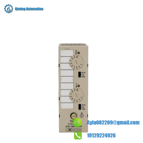 SIEMENS 6ES5380-8MA11 Timer Module for Industrial Automation