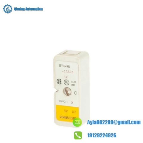 SIEMENS 6ES5498-1AA21 Analog Input SubModule: Precision Control for Industrial Automation