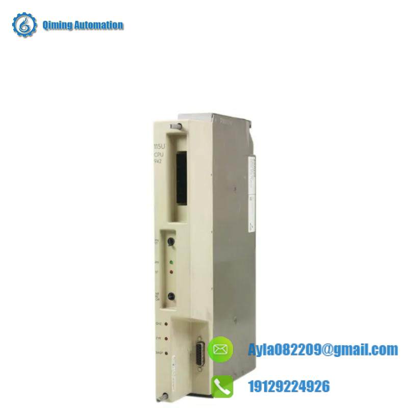 6es5942-7ua13_siemens_cpu942_processor_module.jpg SIEMENS 6ES5942-7UA13 CPU942: Industrial Processor Module