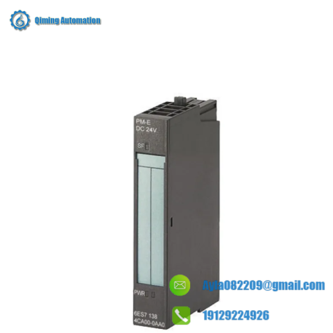 SIEMENS 6ES7138-4CA50-0AB0 Power Modules, Compact, High-Performance, ProfiSafe