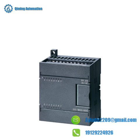 SIEMENS 6ES7223-1BH22-0XA0 - Digital I/O Module, 8DI/8DO, 24V DC, 0.75A