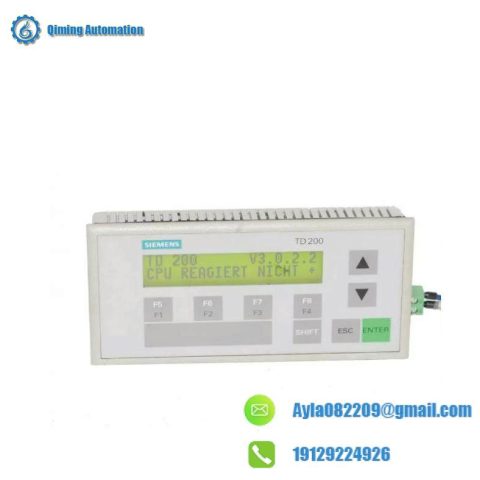 SIEMENS SIMATIC S7 6ES7272-0AA30-0YA1 Text Display Module