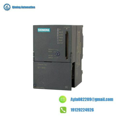 SIEMENS 6ES7314-1AE04-0AB0: CPU 314 Central Processing Unit