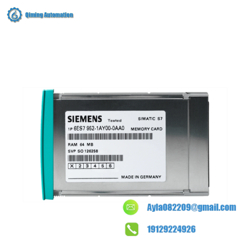 SIEMENS 6ES7952-1AL00-0AA0 RAM MEMORY CARD: Industrial Grade, High Performance S7 Module
