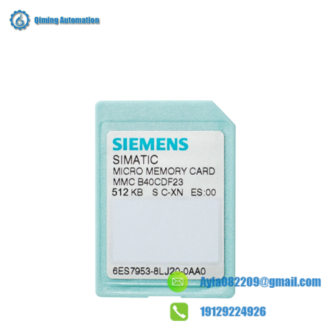 SIEMENS 6ES7953-8LF20-0AA0: Advanced Micro Memory Card for Industrial Control Solutions