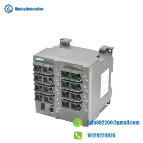 SIEMENS SCALANCE XC116 Unmanaged IE Switch with Redundant Power Supply