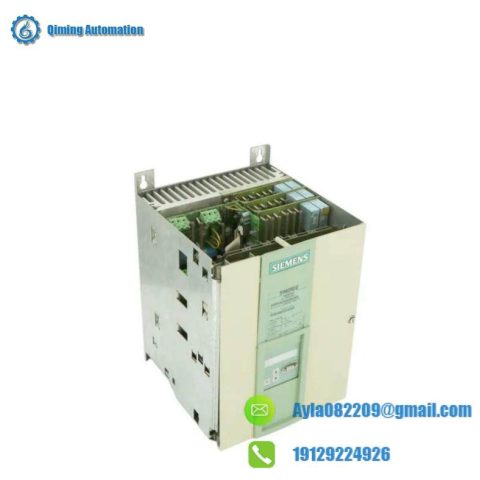 SIEMENS 6RA7078-6DV62-0 SIMOREG DC MASTER CONVERTER, High-Efficiency Power Conversion for Industry