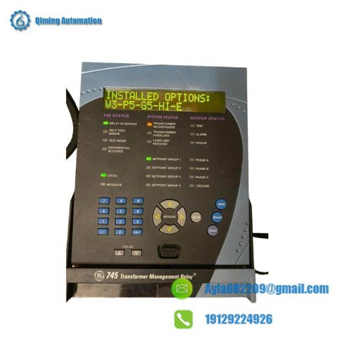 GE 745-W3-P5-G5-HI-R-E Relays - Precision Control for Transformers
