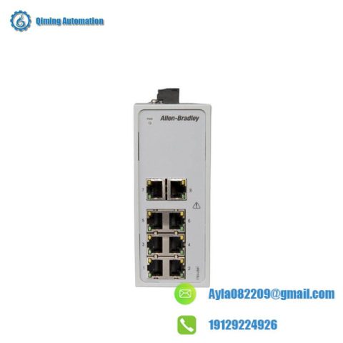 AB Industrial Controls 1783-US08T Ethernet Switch, Optimized for Industrial Networking