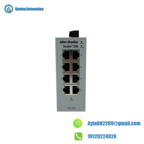 Allen-Bradley 1783-US8T Unmanaged EtherNet Switch, 8 Port