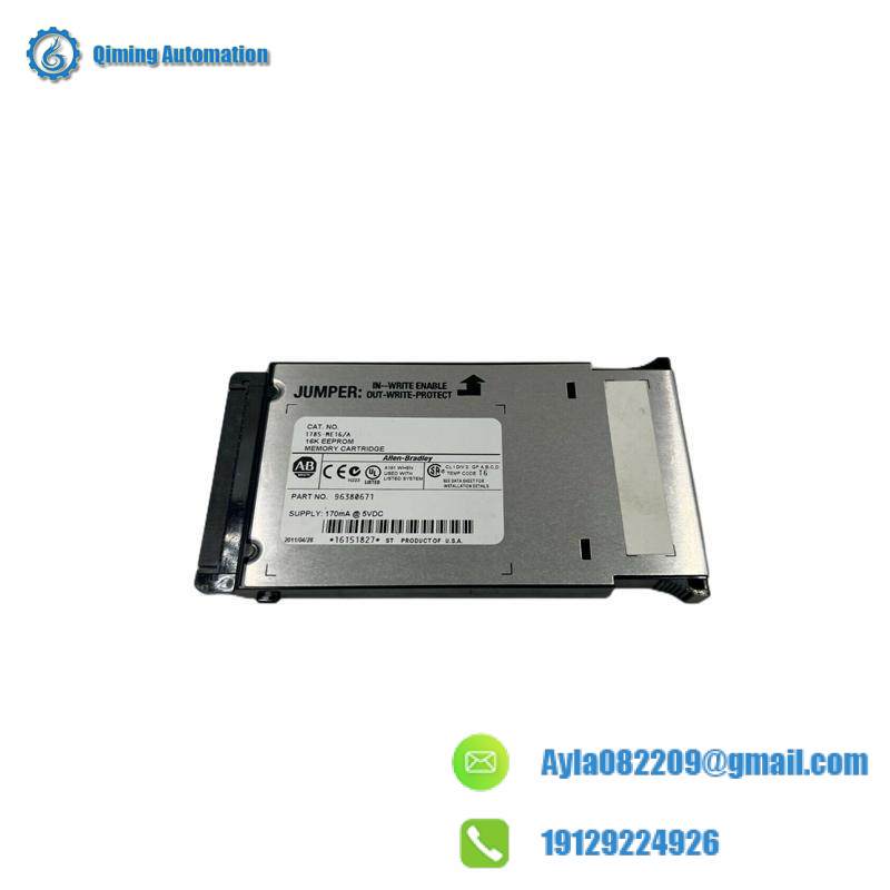 ab_1785-me16_memory_cartridge.jpg AB 1785-ME16 Memory Cartridge, Advanced Storage Solution for Industrial Automation