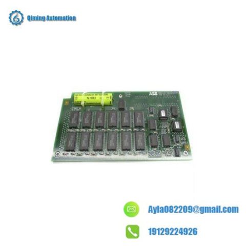 ABB 086318-501 Static RAM Module, Advanced Industrial Control Solution