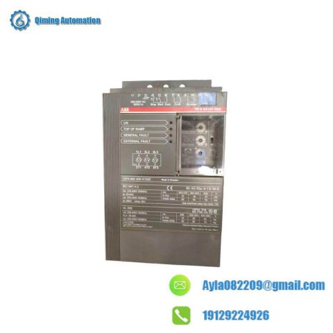 ABB 1SFA892006R1002 Soft Starter, Advanced Motor Control Solution