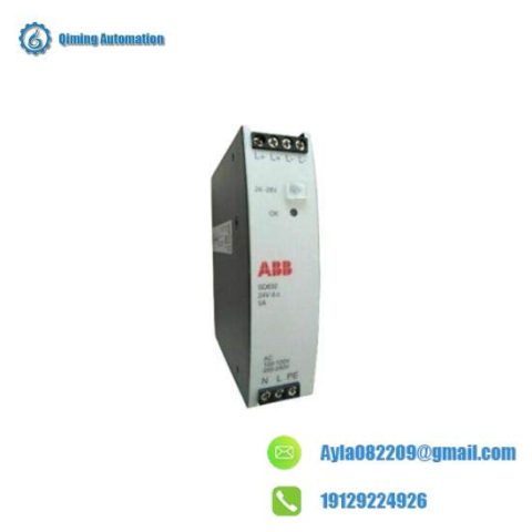 ABB 3BSC610039R1 SD823 Power Supply Device - A Comprehensive Solution for Industrial Control Applications