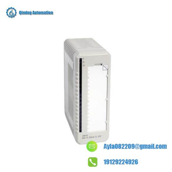 abb_3bse008516r1_ai810_analog_input.jpg ABB 3BSE008516R1 AI810: Industrial Analog Input Module for Scalable Automation