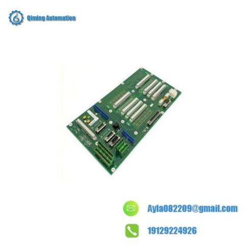 ABB 3HAB6372-001: Industrial Robot Backplane Slot Rack for DSQC330 Modules