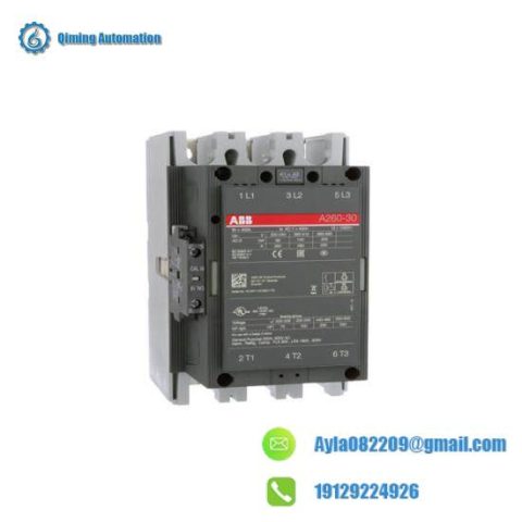 ABB A260-30 Contactor; Manufacturer: ABB