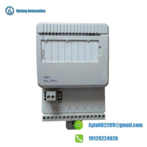 ABB AI801 3BSE020512R1 - High-Precision Analog Input Module for Industrial Automation