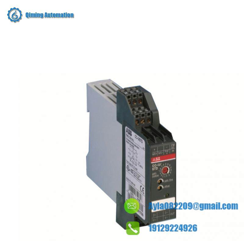 abb_cc-u_std_1svr040000r1700_universal_analog_signal_converter.jpg ABB CC-U/STD 1SVR040000R1700 Universal Analog Signal Converter - Precise Data Transformation for Industrial Automation
