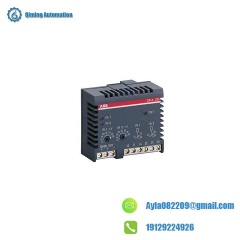 ABB CP-A CM 1SVR427075R0000 Control Module: High-Performance, Reliable Automation Solution