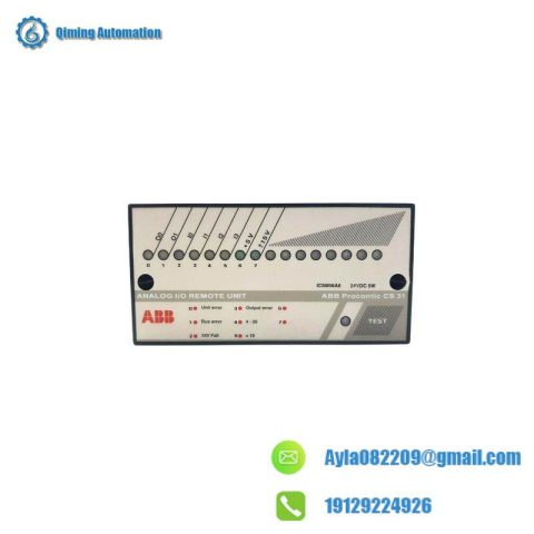 ABB ICSM06A6 FPR3350601R1062 - High-Performance Analog I/O Remote Unit