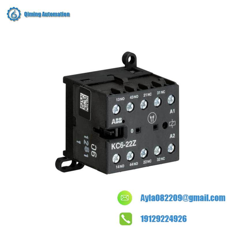 abb_kc6-22z_mini_contactor_relay_24vdc.jpg ABB 3HAC025338-002/09B: Main Servo Drive Unit for Advanced Manufacturing Solutions