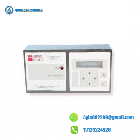 abb_mpsc-2000_programmable_trip_device.png ABB MPSC-2000 Programmable Trip Device: Advanced Protection System for Industrial Applications
