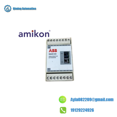 ABB NAIO-03 Analog I/O Module for Industrial Control Systems