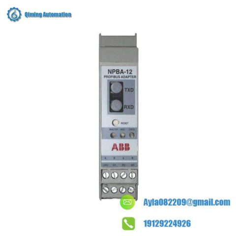 ABB NPBA-12 Communication Module: High-Performance Industrial Network Interface
