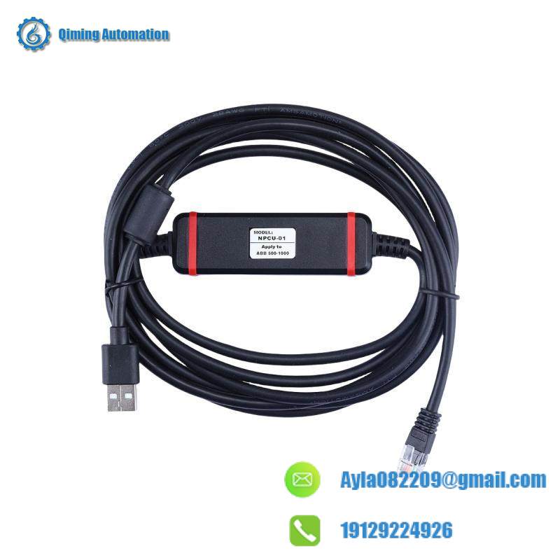 abb_npcu-01_debugging_cable-1.jpg ABB 3HAC025338-002/09B: Main Servo Drive Unit for Advanced Manufacturing Solutions