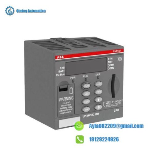 ABB PM591-ETH Ethernet Module for Advanced Industrial Control Solutions
