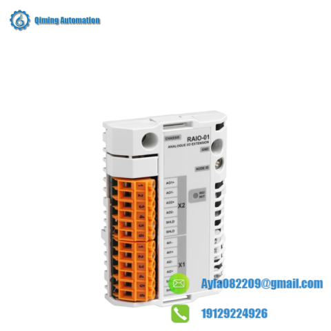 ABB RAIO-01 64606841: Analog I/O Extension PCB, for Industrial Control Applications