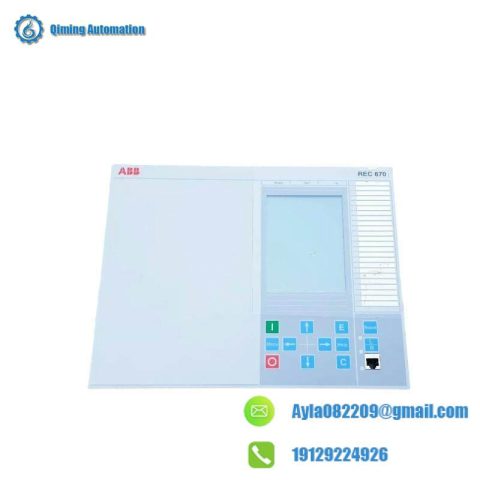 ABB REC670 I/O Module, Analog Mixed Module for Industrial Automation