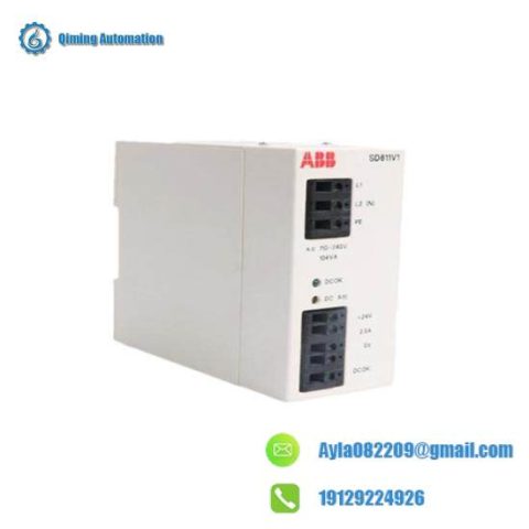 ABB SD811v1 POWER SUPPLY - Industrial Control Module, High Efficiency & Reliability