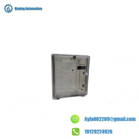 ABB SPAJ140C-AA Earth-Fault Relay - Precision Protection for Industrial Applications
