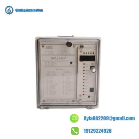 ABB SPAJ142C RS611006-AA: Overcurrent and Earth-Fault Relay Module