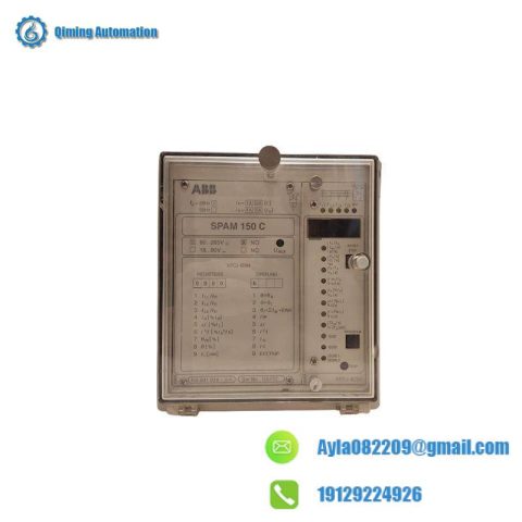 ABB SPAM-150C - Comprehensive Motor Protection Relay, Advanced Industrial Control Solution